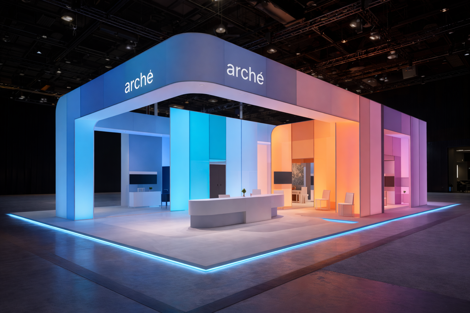 arché minimal pavilion