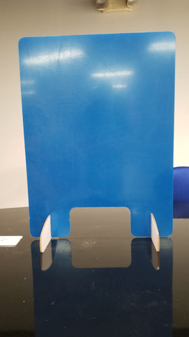 MADE IN USA - Portable Sneeze Guard Barrier (24"w x 32"h)