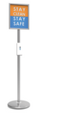 Trappa Post  Sanitizing Station Stand