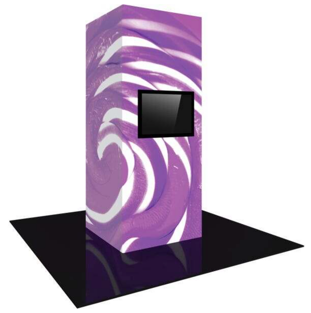 Modular Backlit Monitor Tower 04 (4' x 10')