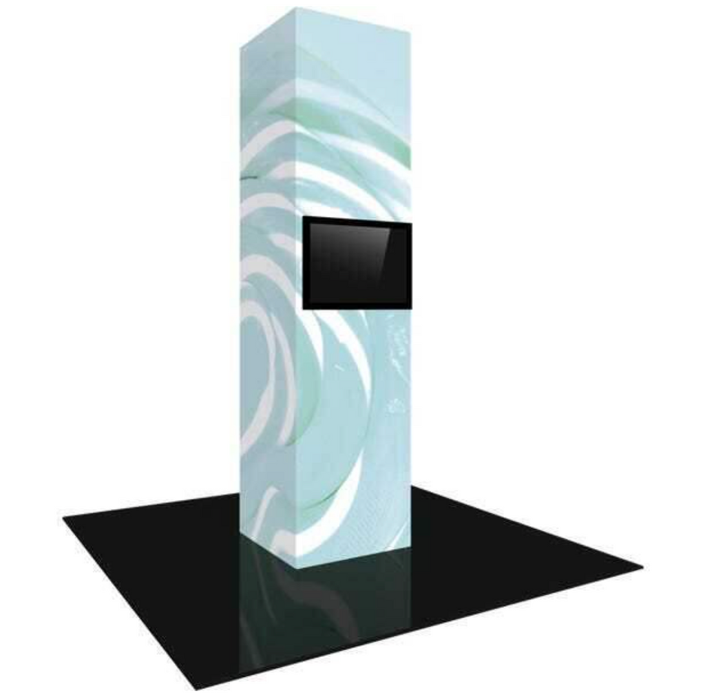 Modular Backlit Monitor Tower 05 (3' x 12')