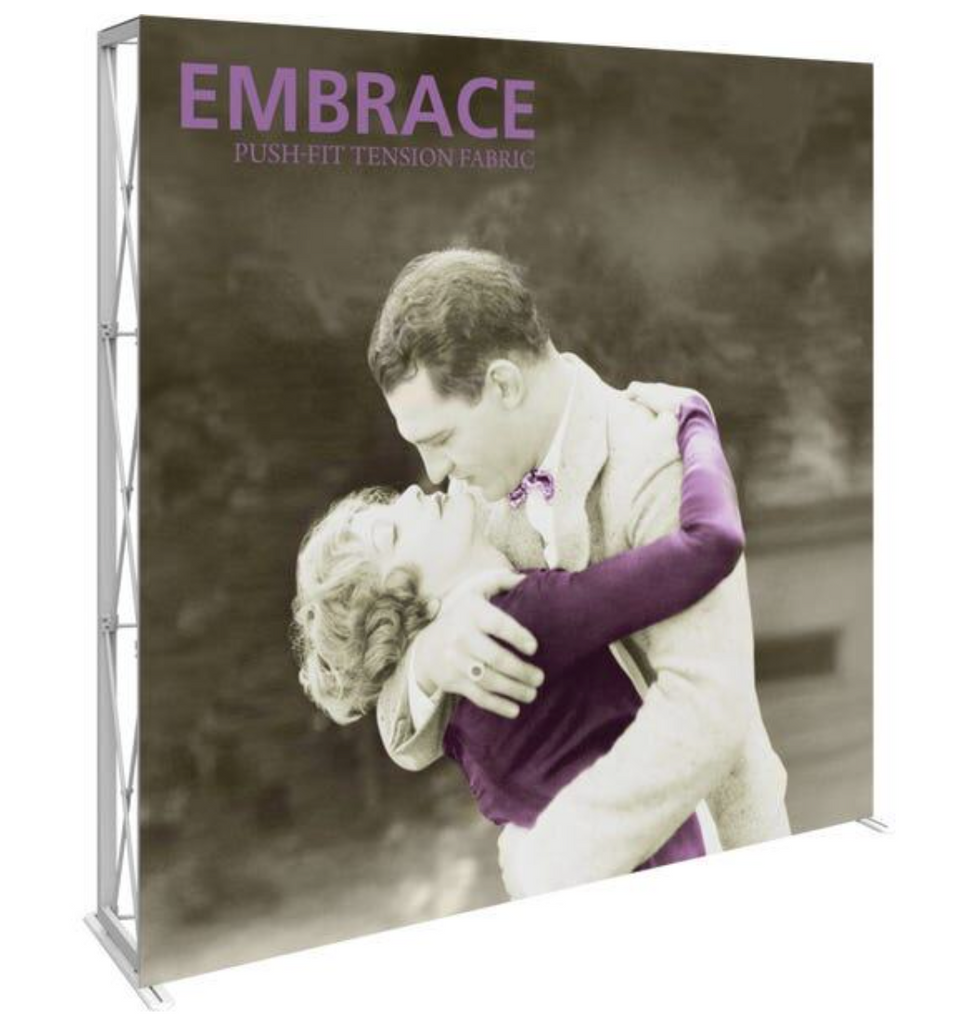 Embrace 7.5ft Tall Push-fit Tension Fabric Display