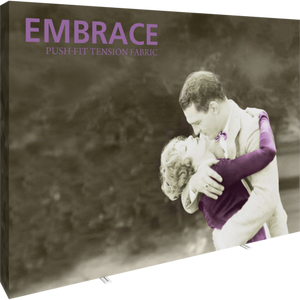 Embrace 10ft Full Height Push-Fit Tension Fabric Display