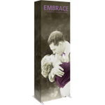 Embrace 2.5ft Full Height Push-fit Tension Fabric Display