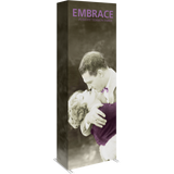 Embrace 2.5ft Full Height Push-fit Tension Fabric Display