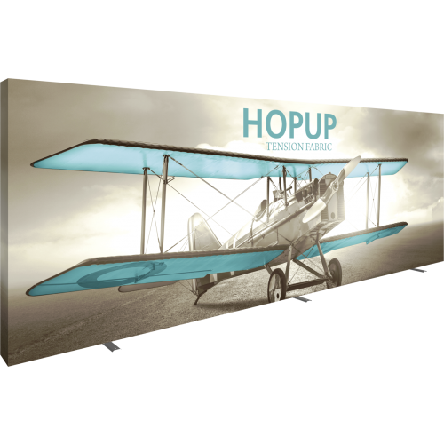 Hopup 20ft Straight Full Height Tension Fabric Display