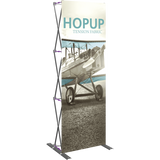 Hopup 2.5ft Straight Full Height Tension Fabric Display