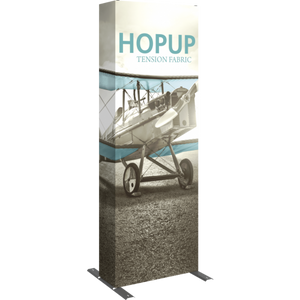 Hopup 2.5ft Straight Full Height Tension Fabric Display