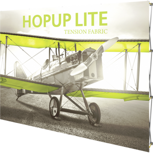 Hopup Lite 10ft Straight Full Height Tension Fabric Display