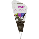 TWIRL OUTDOOR SIGN