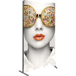 Vector Frame Curved 02 Fabric Banner Display