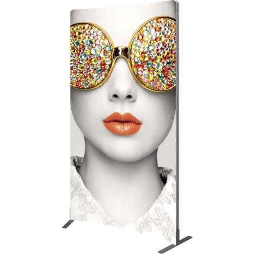 Vector Frame Curved 02 Fabric Banner Display