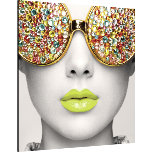 Vector Frame Edge S-03 Square Fabric Poster Display