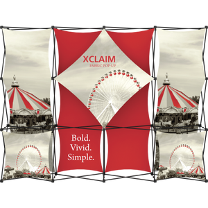 Xclaim 10ft Fabric Popup Display Kit 01
